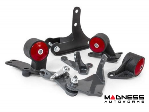 Honda Civic Mount Kit - Innovative Mounts - 75A Bushings w/o Actuator - Black - D-Series - `88-`91
